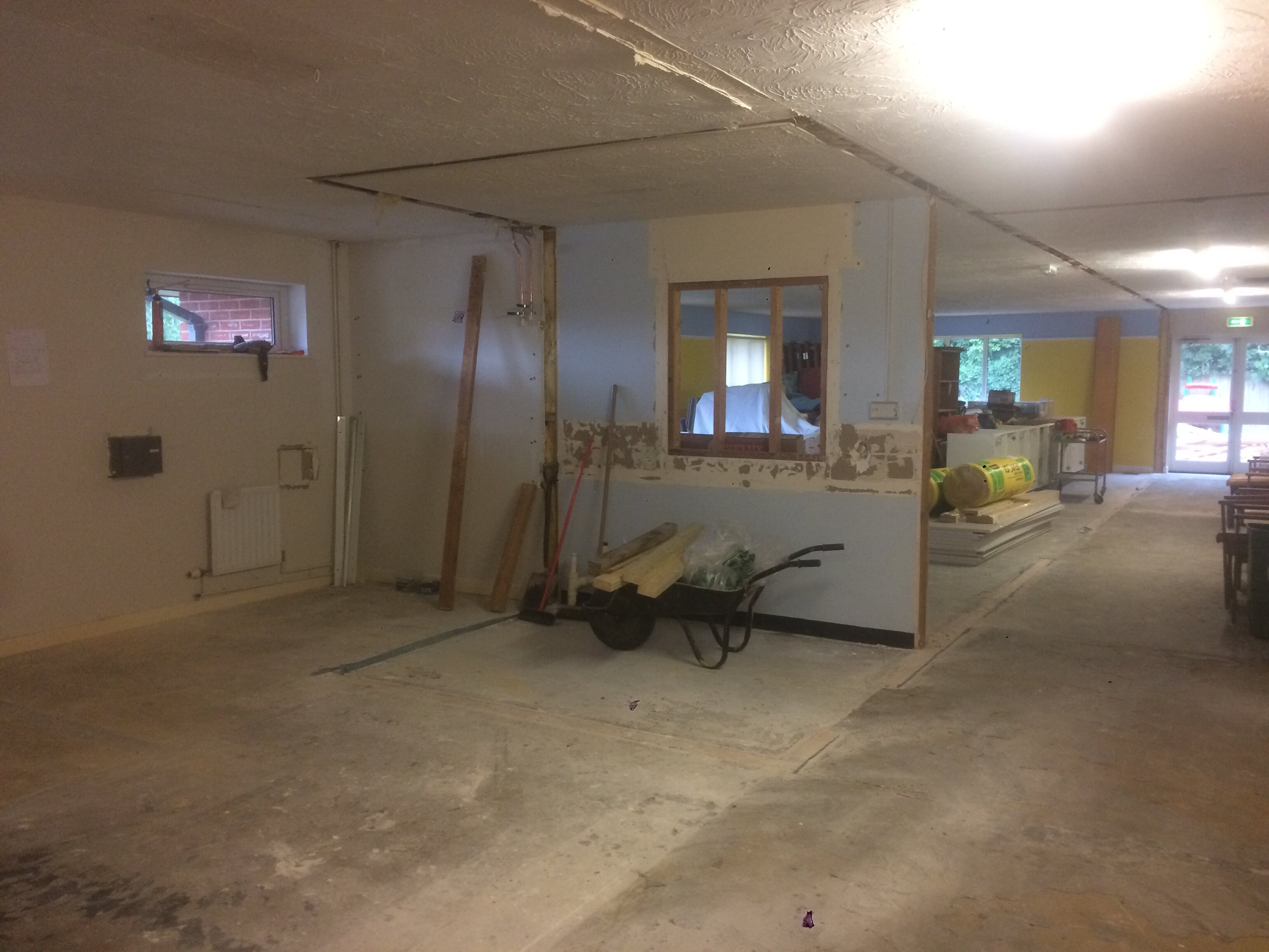 Hall renovation