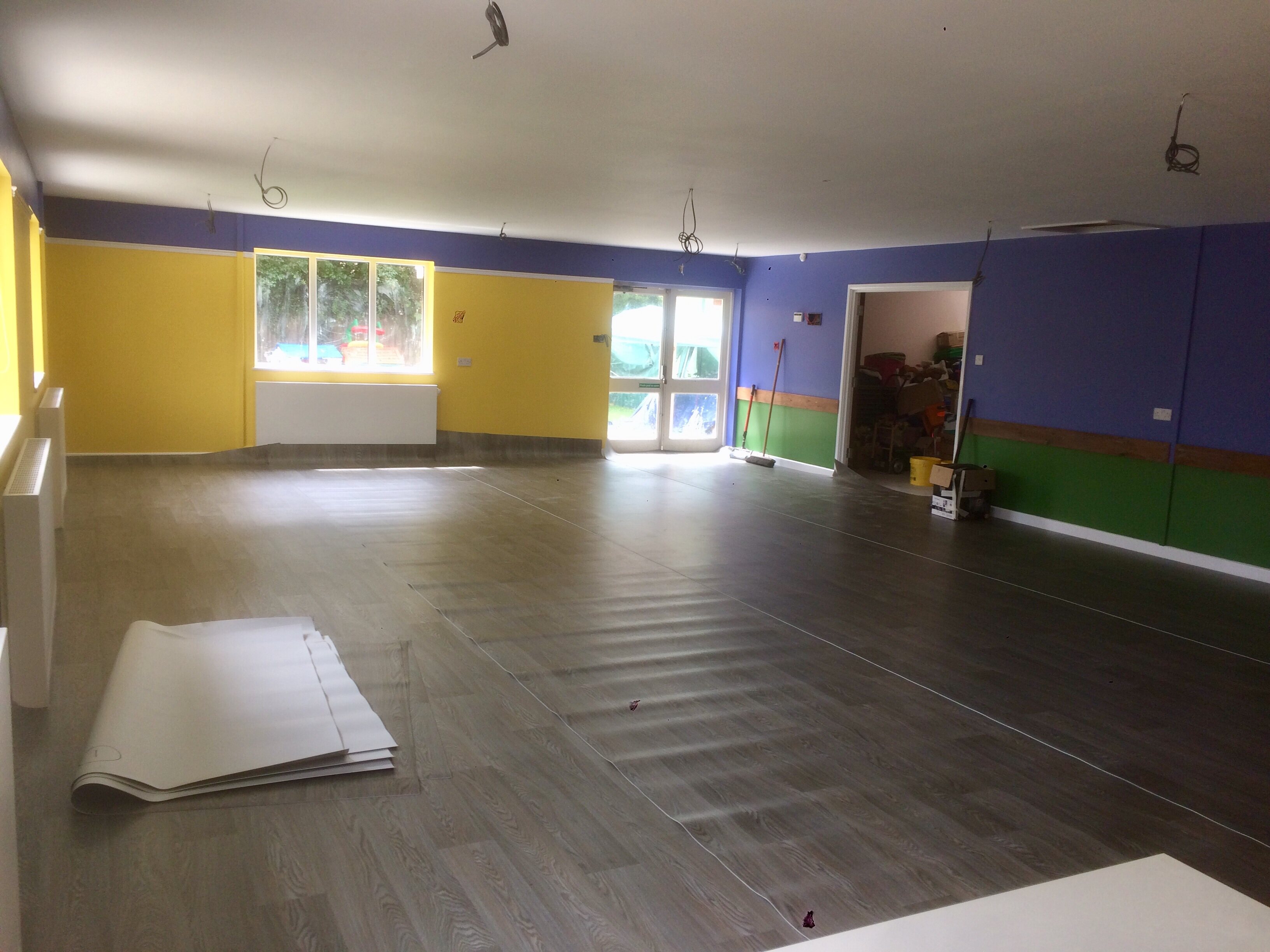 Hall renovation