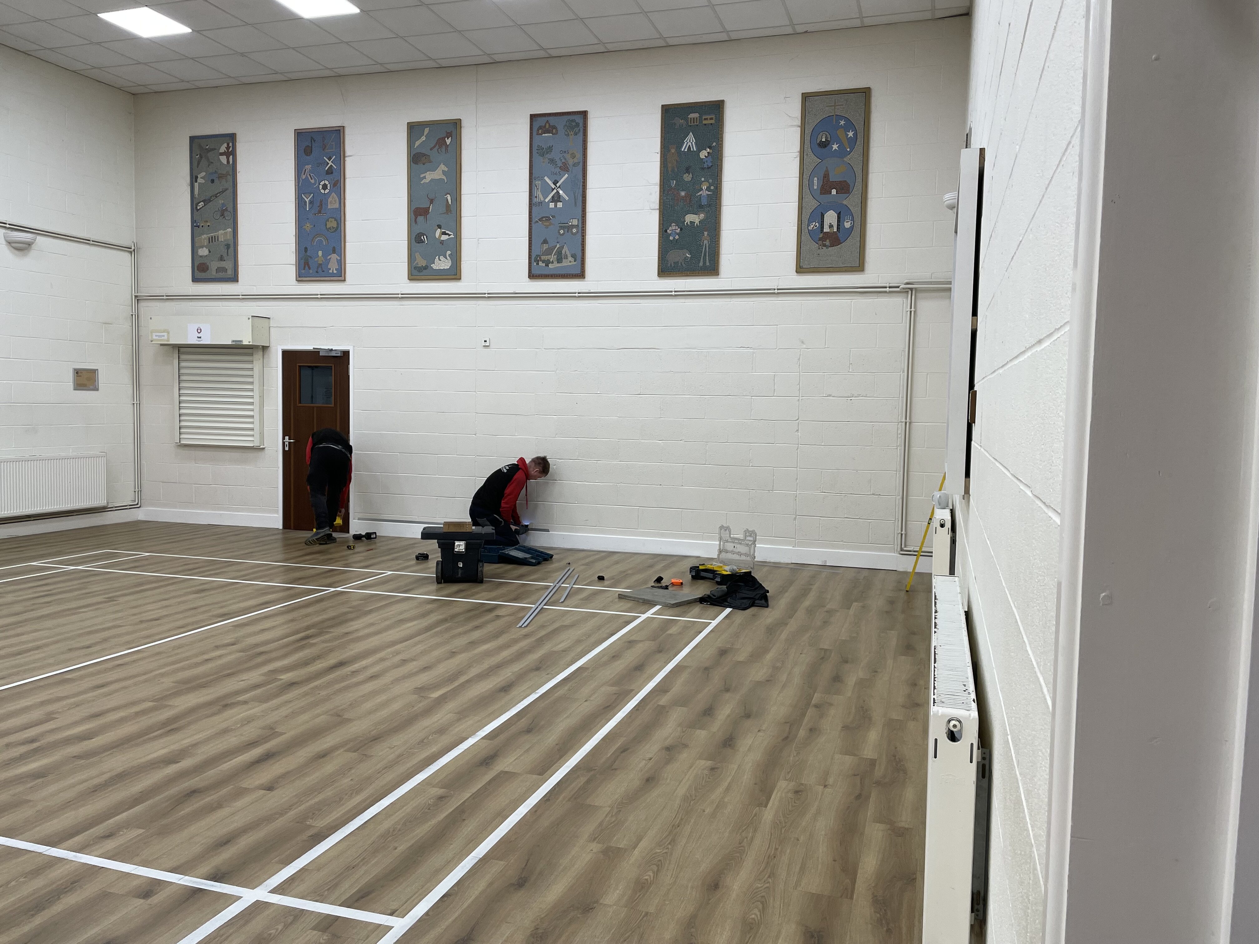 Hall renovation