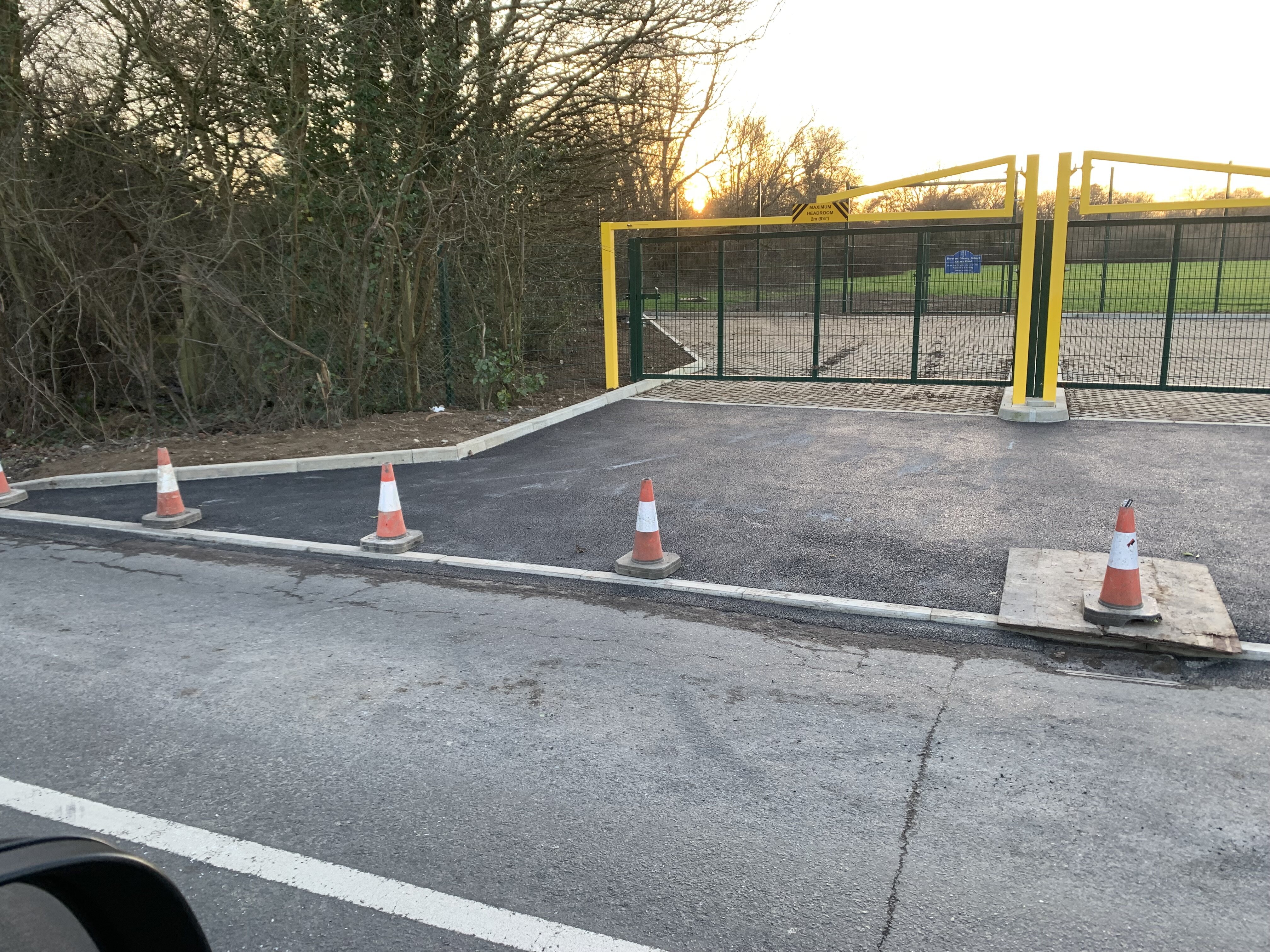 Redehall Car Park Construction