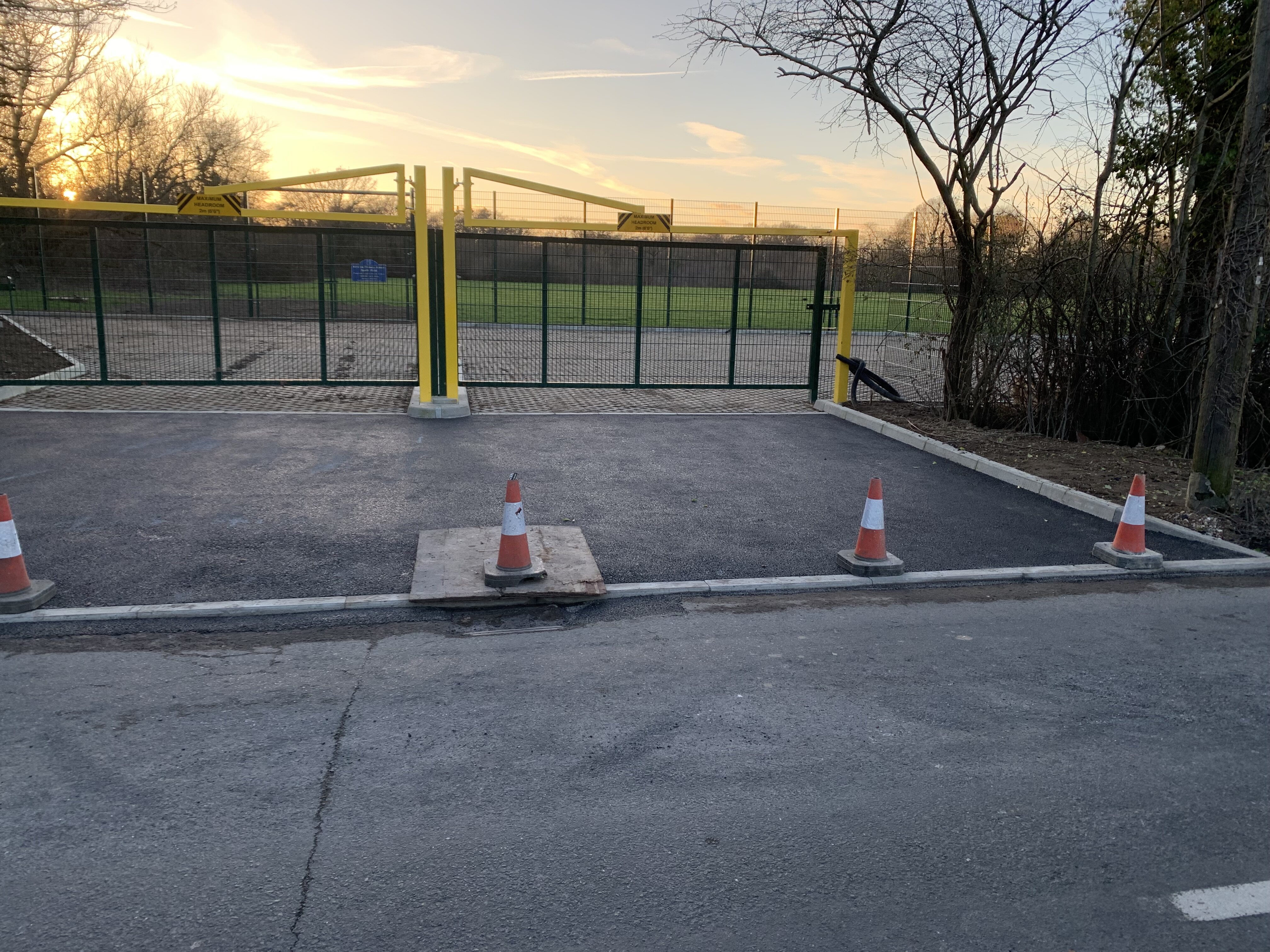 Redehall Car Park Construction