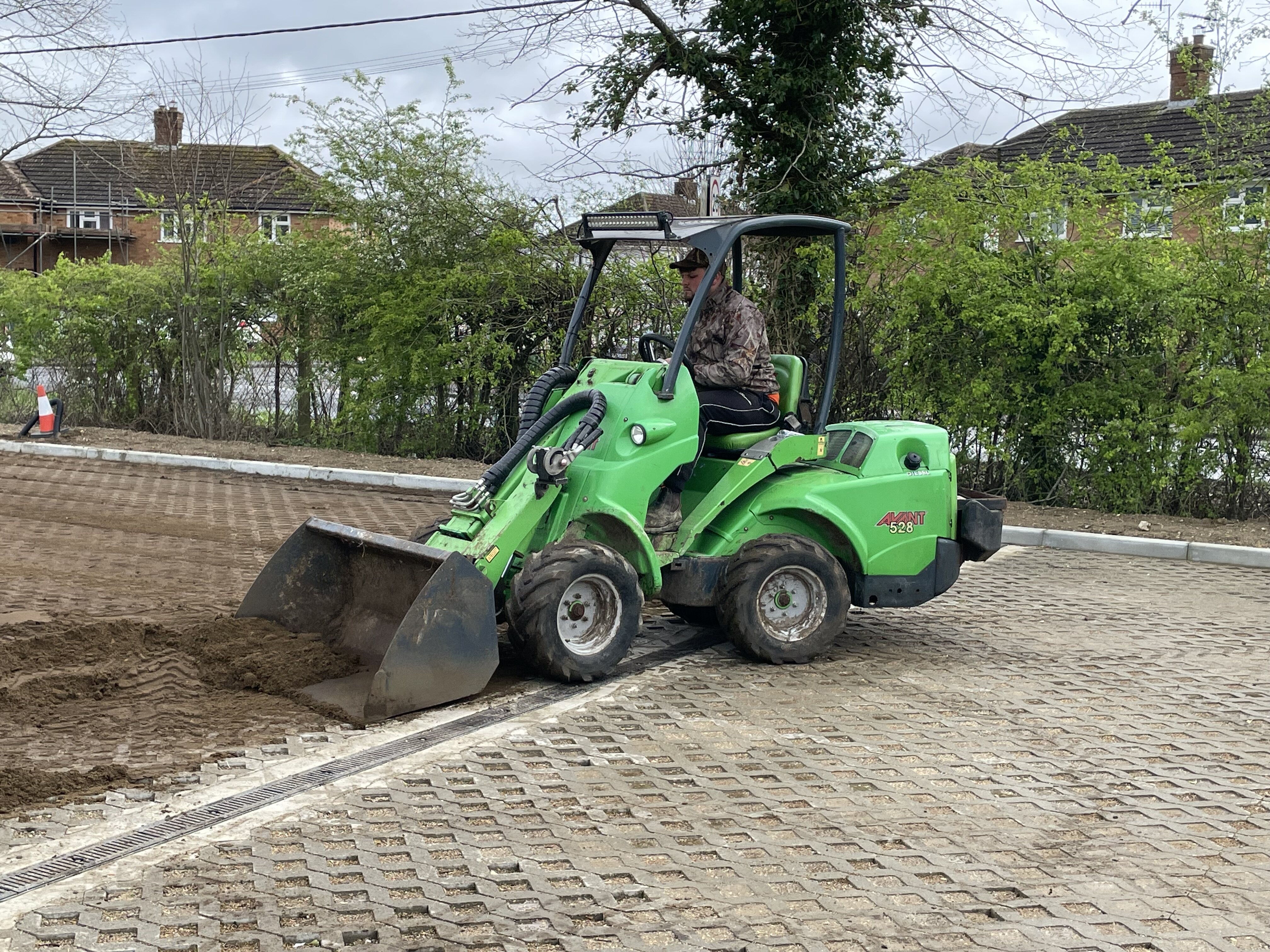 Redehall Car Park Construction