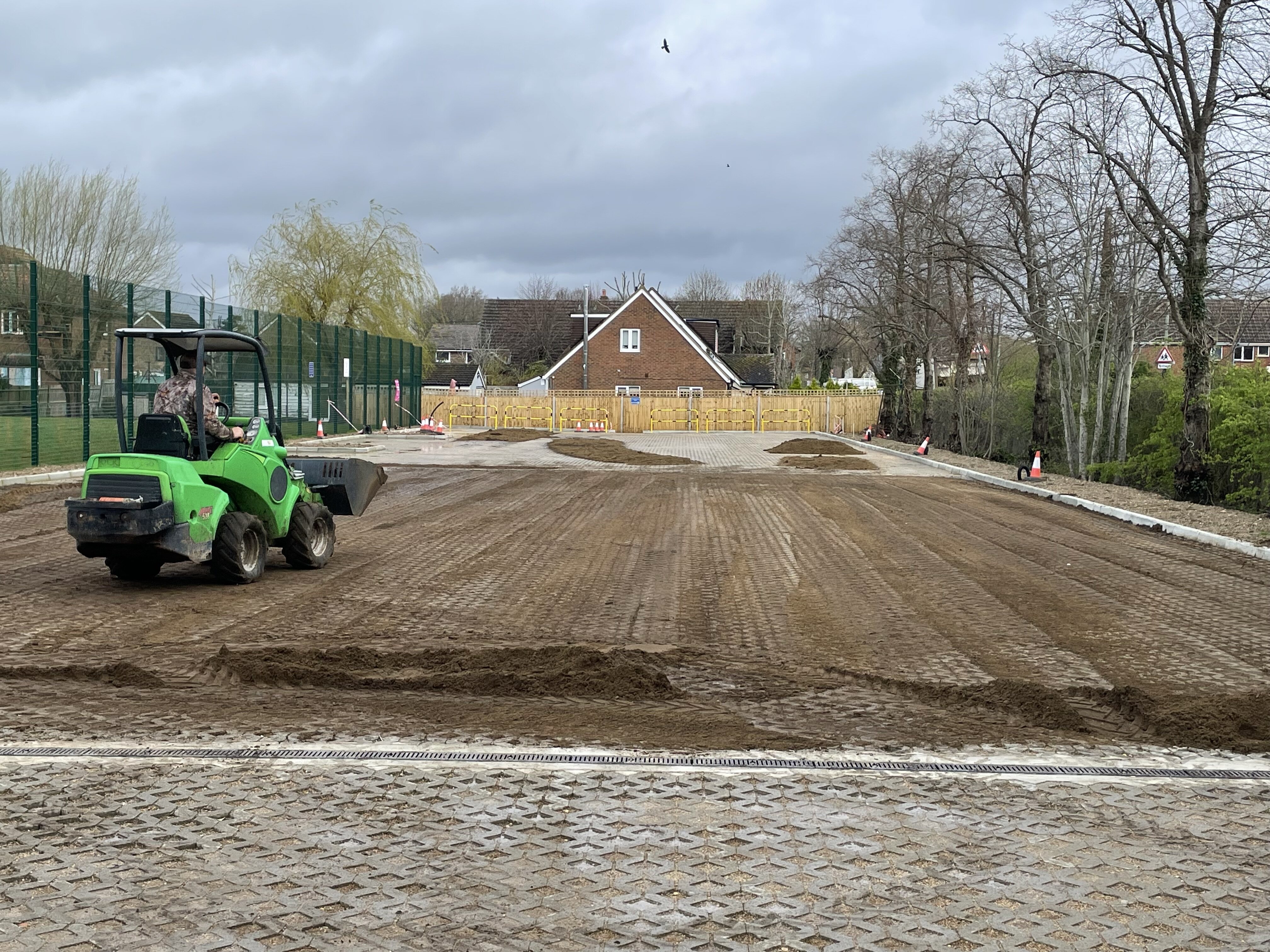 Redehall Car Park Construction
