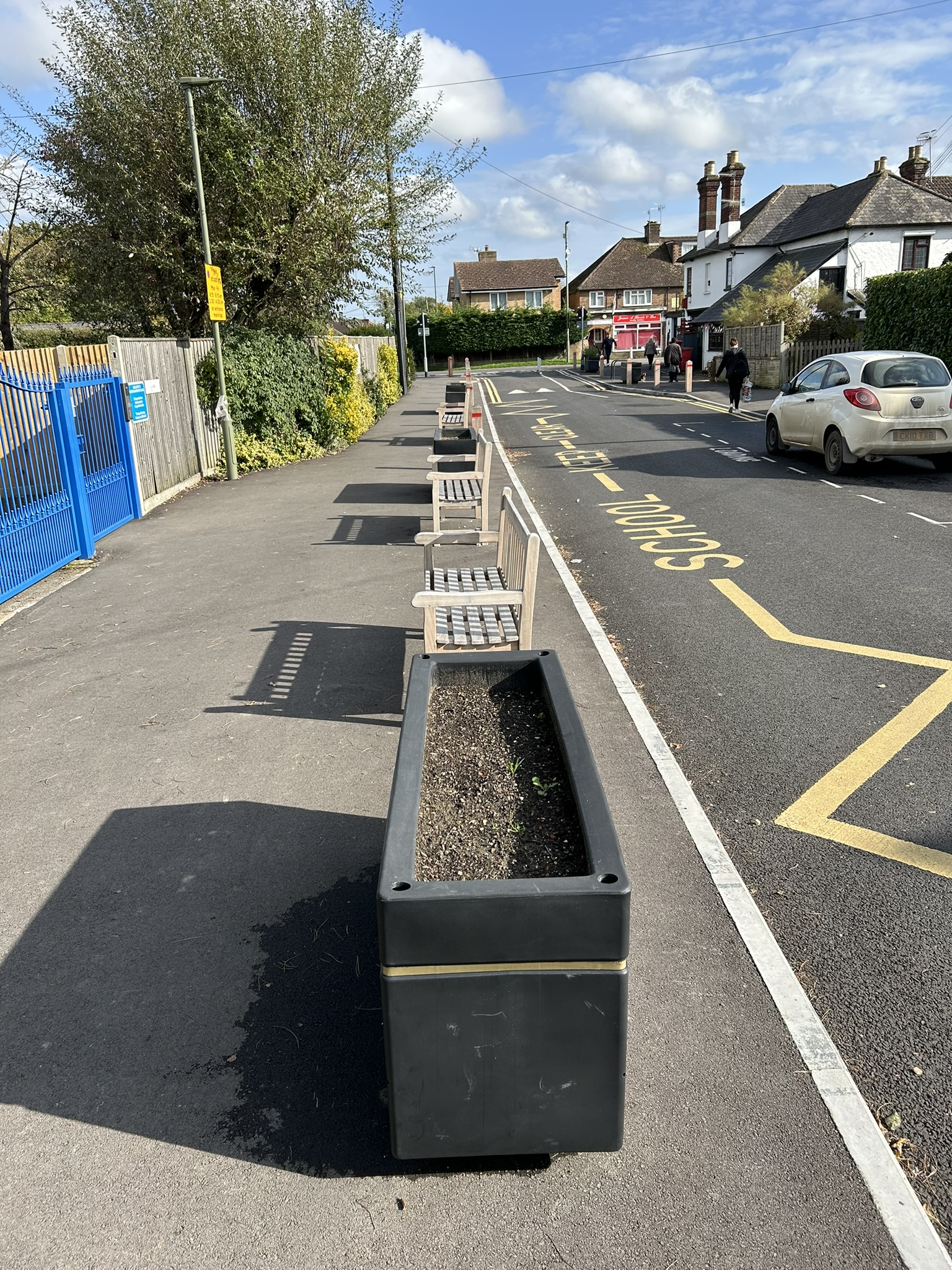 Flower troughs